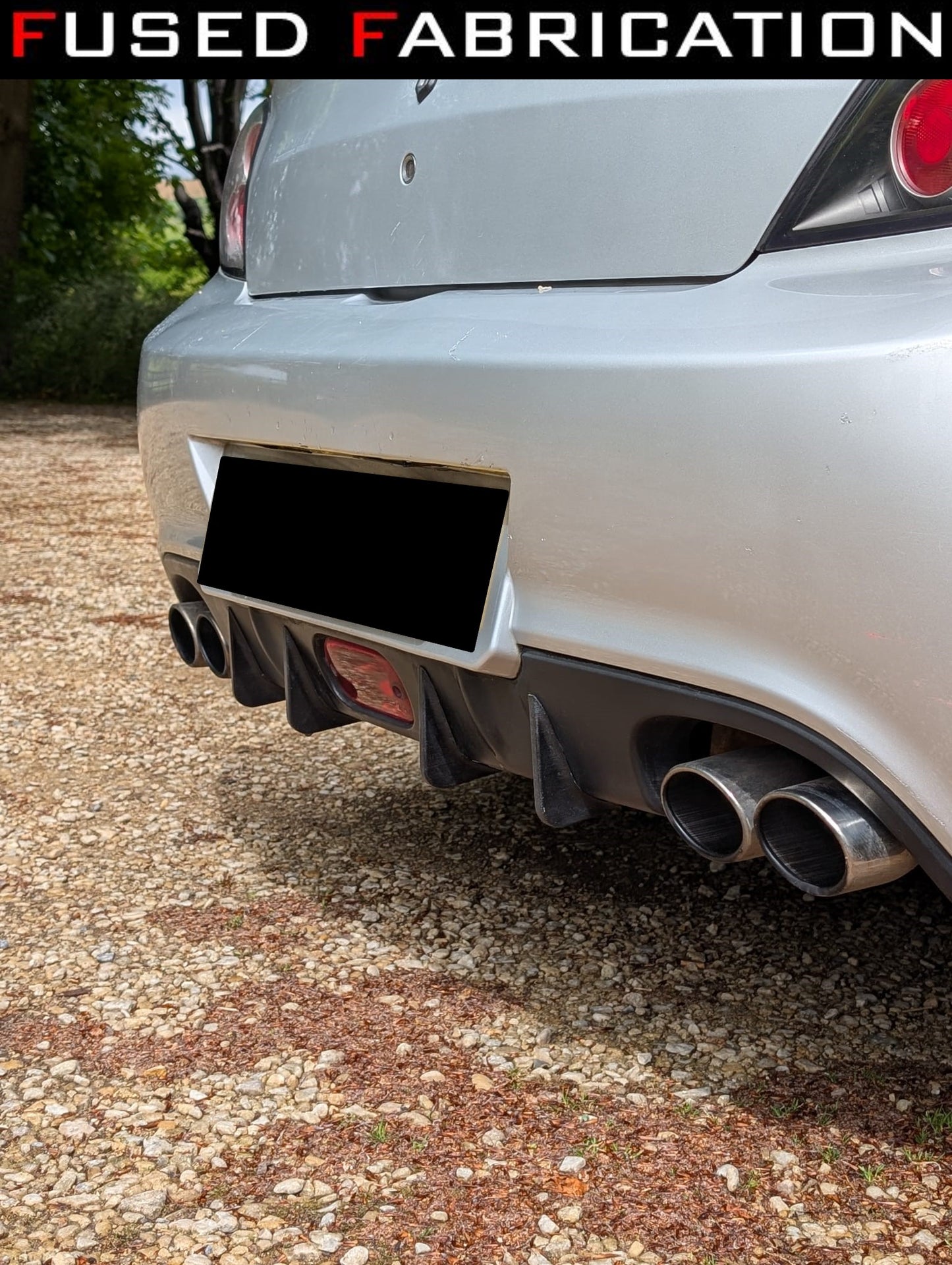 07-09 Hyundai Coupe Rear Diffuser Fins x 4