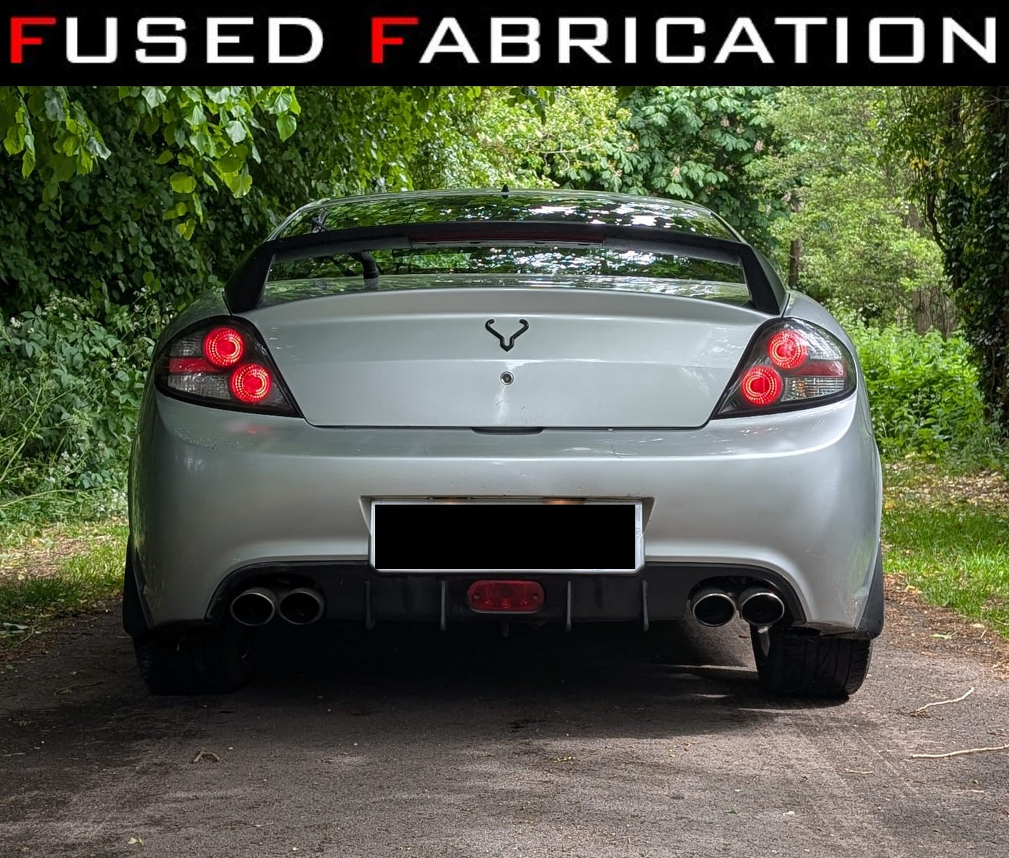 07-09 Hyundai Coupe Rear Diffuser Fins x 4