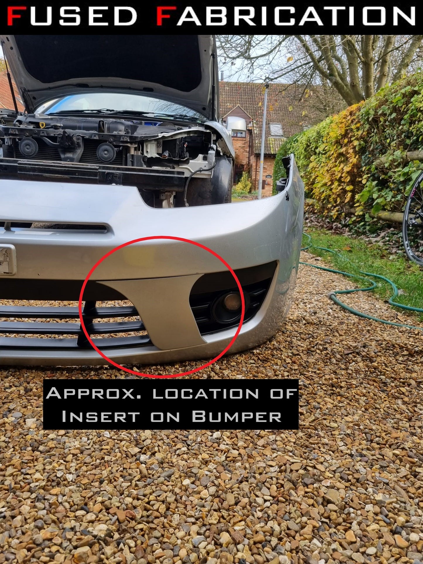 07-09 (FL2) Hana Style Front Bumper Inserts