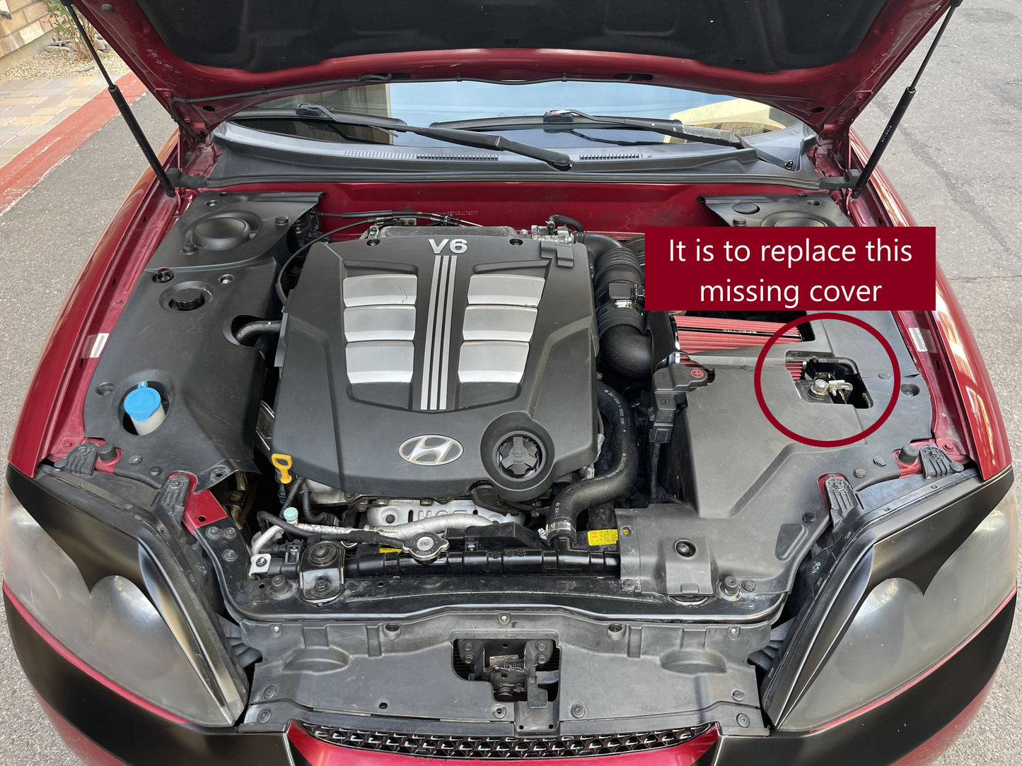 Battery Terminal Cover (OEM Engine Bay Plastics)