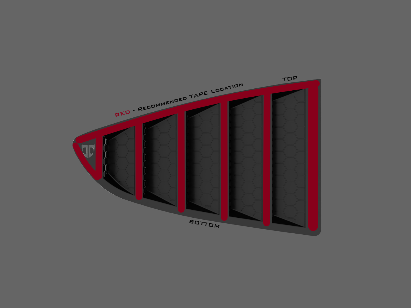 03-09 Side Window Louvers 3D Models